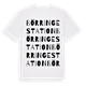 Börringe station ordlek t-shirt