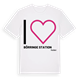 Jag älskar Börringe station t-shirt stort tryck