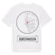 White t-shirt med Borstahusen t-shirt