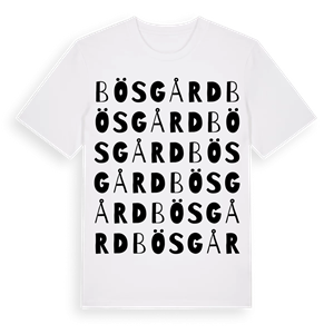 Bösgård ordlek t-shirt – ekologisk bomull t-shirt från Pinshirt