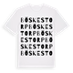 Böskestorp ordlek t-shirt