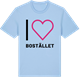 Blue Soul t-shirt med Jag älskar Bostället t-shirt stort tryck