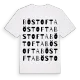 Böstofta ordlek t-shirt