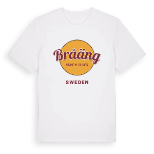 Bråäng cirkel t-shirt – ekologisk bomull t-shirt från Pinshirt