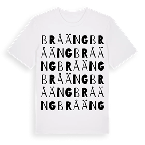 Bråäng ordlek t-shirt – ekologisk bomull t-shirt från Pinshirt