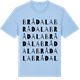 Blue Soul t-shirt med Brådala ordlek t-shirt
