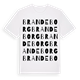 Brandeborg ordlek t-shirt