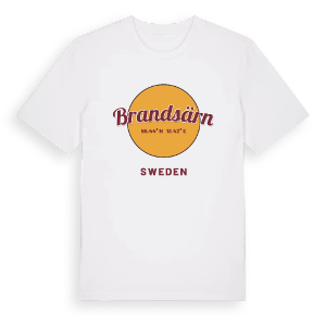 Brandsärn cirkel t-shirt – ekologisk bomull t-shirt från Pinshirt