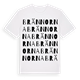 Brännorna ordlek t-shirt