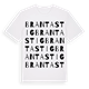 Brantastig ordlek t-shirt