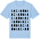 Blue Soul t-shirt med Brearöd ordlek t-shirt