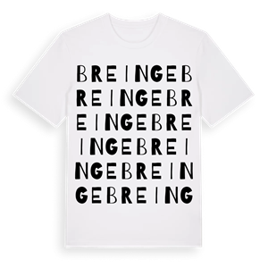 Breinge ordlek t-shirt – ekologisk bomull t-shirt från Pinshirt