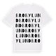 Brobylund ordlek t-shirt