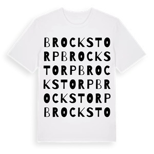 Brockstorp ordlek t-shirt – ekologisk bomull t-shirt från Pinshirt