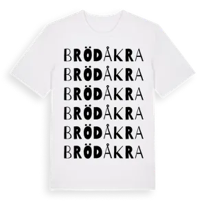 Brödåkra ordlek t-shirt – ekologisk bomull t-shirt från Pinshirt