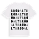 Brödalt ordlek t-shirt