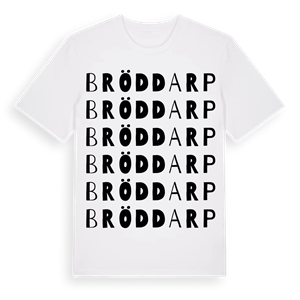 Bröddarp ordlek t-shirt – ekologisk bomull t-shirt från Pinshirt