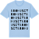 Blue Soul t-shirt med Brohuset ordlek t-shirt