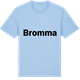 Blue Soul t-shirt med Bromma fetstil t-shirt