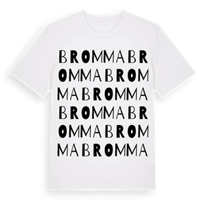 Bromma ordlek t-shirt – ekologisk bomull t-shirt från Pinshirt
