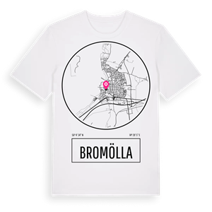 Bromölla t-shirt – ekologisk bomull t-shirt från Pinshirt