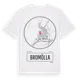 White t-shirt med Bromölla t-shirt