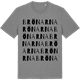 Mid Heather Gray t-shirt med Brönarna ordlek t-shirt