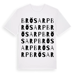 Brösarp ordlek t-shirt – ekologisk bomull t-shirt från Pinshirt