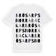 Brösarps norra backar ordlek t-shirt