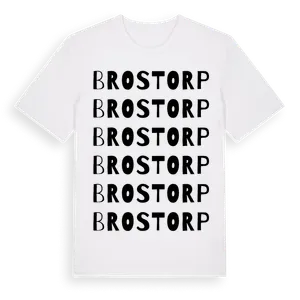 Brostorp ordlek t-shirt – ekologisk bomull t-shirt från Pinshirt