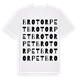 Brotorpet ordlek t-shirt