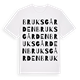 Bruksgården ordlek t-shirt