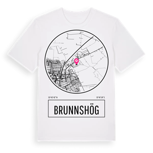 Brunnshög t-shirt – ekologisk bomull t-shirt från Pinshirt