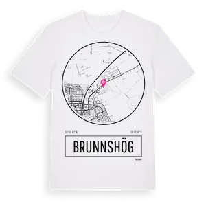 Brunnshög t-shirt – ekologisk bomull t-shirt från Pinshirt