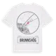 White t-shirt med Brunnshög t-shirt