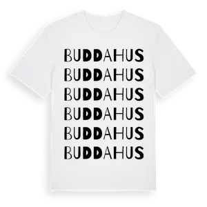 Buddahus ordlek t-shirt – ekologisk bomull t-shirt från Pinshirt