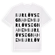 Burlövs egnahem ordlek t-shirt