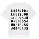 Bussjödal ordlek t-shirt