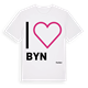 Jag älskar Byn t-shirt stort tryck