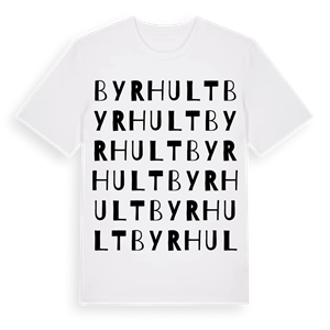 Byrhult ordlek t-shirt – ekologisk bomull t-shirt från Pinshirt