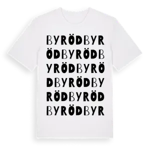 Byröd ordlek t-shirt – ekologisk bomull t-shirt från Pinshirt