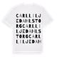 Carl Liljedahls torg ordlek t-shirt