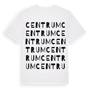 Centrum ordlek t-shirt – ekologisk bomull t-shirt från Pinshirt