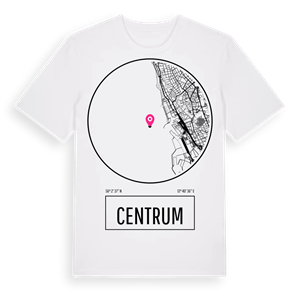 Centrum t-shirt – ekologisk bomull t-shirt från Pinshirt