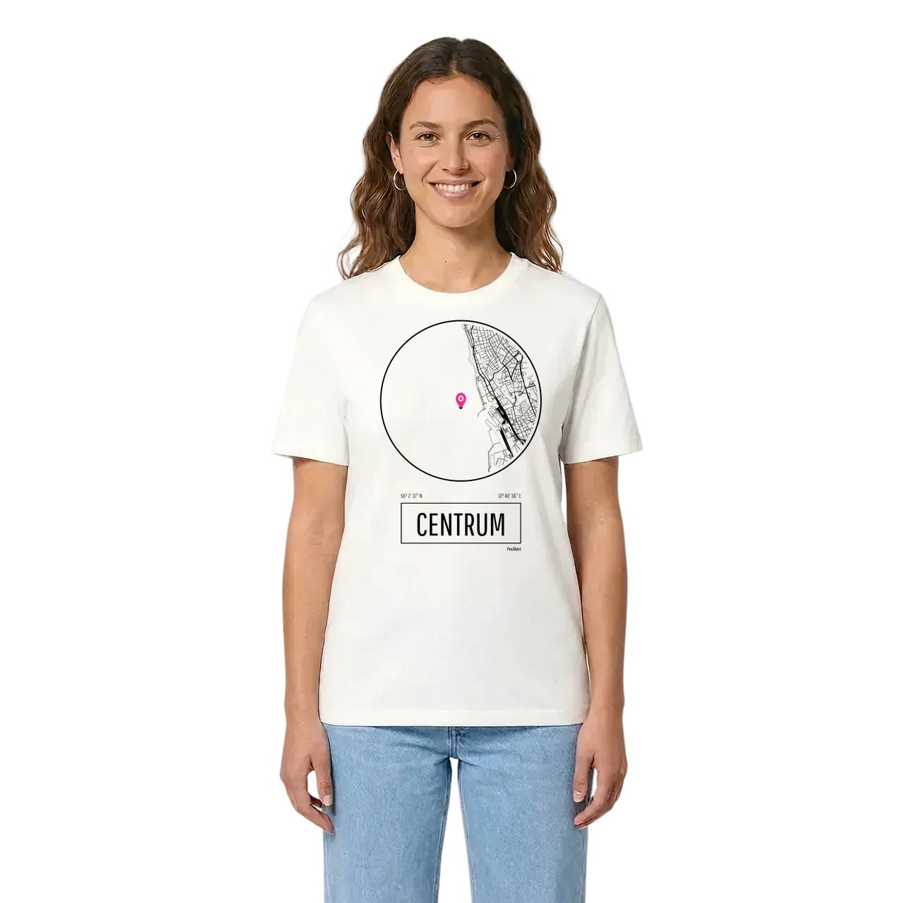 Centrum t-shirt i miljö