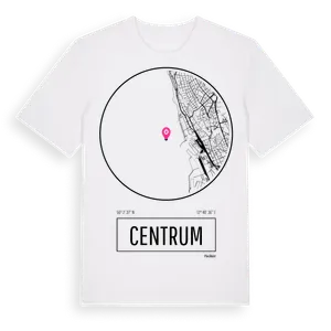 Centrum t-shirt – ekologisk bomull t-shirt från Pinshirt