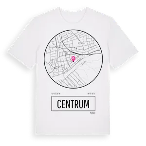 Centrum t-shirt – ekologisk bomull t-shirt från Pinshirt