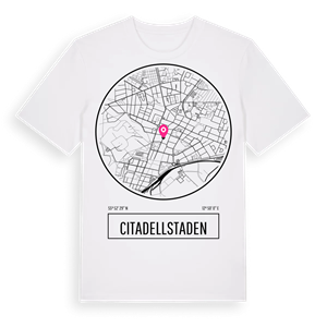 Citadellstaden t-shirt – ekologisk bomull t-shirt från Pinshirt