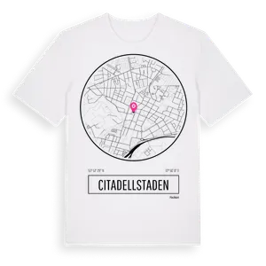 Citadellstaden t-shirt – ekologisk bomull t-shirt från Pinshirt