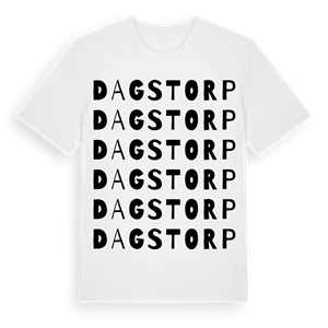 Dagstorp ordlek t-shirt – ekologisk bomull t-shirt från Pinshirt